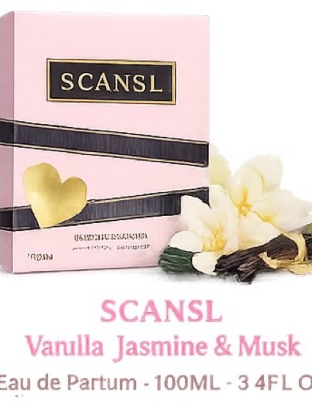SCANS L Vanilla Jasmine & Musk Eau de Parfum - Pink